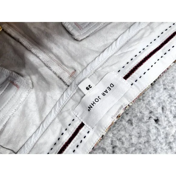 Women's Dear John Reptile Earthy Tone Hampton Short Shorts Size 29 - Picture 7 of 10